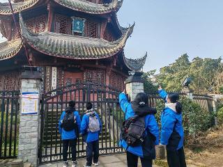 寻文脉送祝福 青春迎新春｜蓬溪中学开展文..