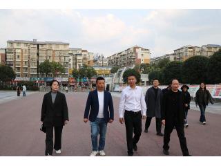 副县长敬平深入蓬溪中学调研督导开学准备..